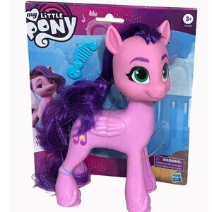 My Little Pony Princess Petals  Purple Hair Toy With Brush Accessory For Kids Ag
